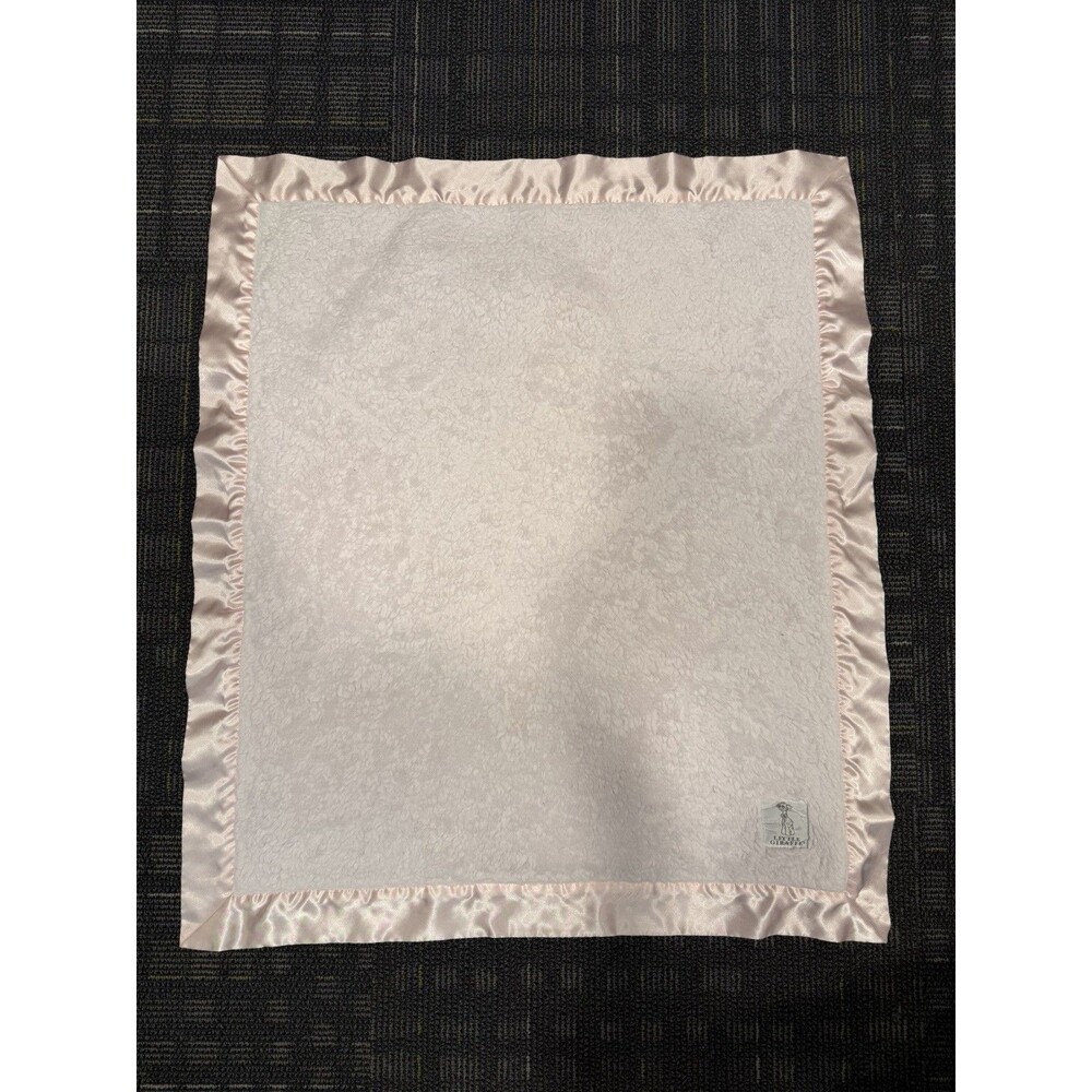 Little Giraffe Pale Pink Baby Blanket